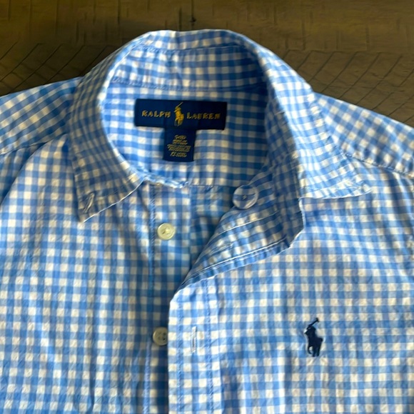 Ralph Lauren Other - Boys polo button shirt size small (8)